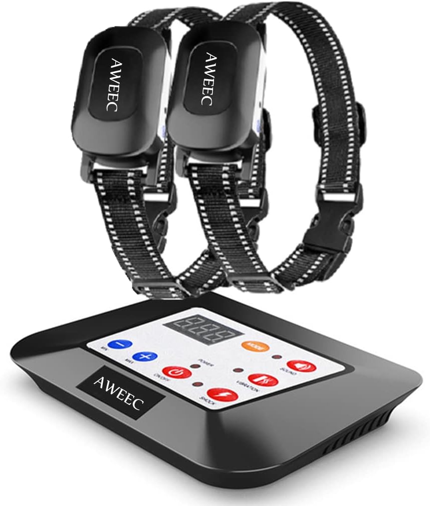 Aweec Wireless Dog Fence & Training Collar – Safety Meets Training